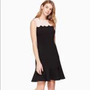 Kate Spade Scalloped Dress Size 6